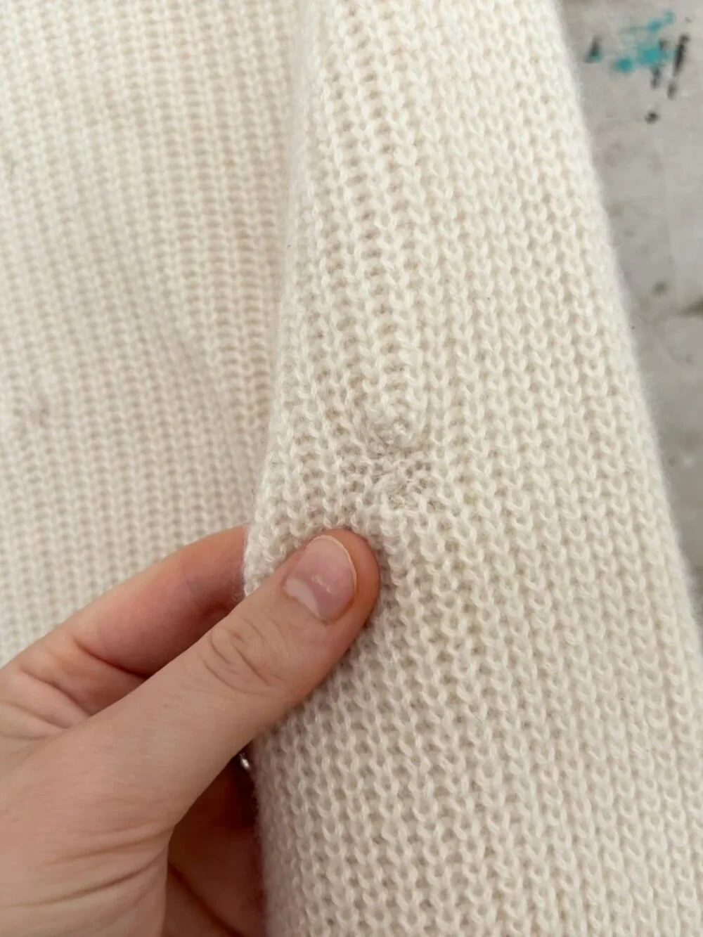 Tory Burch Cashmere Ribbed Cardigan